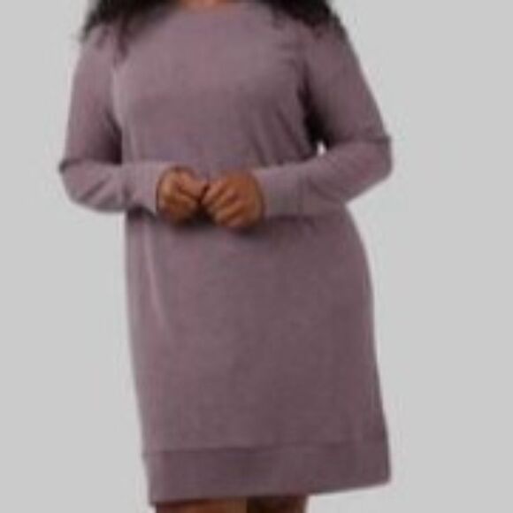 32 Degrees Dresses & Skirts - NWT 32 Degrees HEAT Port Royale Heather Soft Sweater Knit Crew Dress Size Large